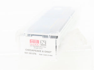 N Scale Micro-Trains MTL 03100076 C&O The Chessie Route 50' Boxcar #21494