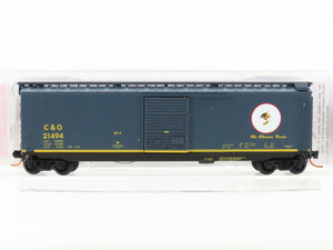 N Scale Micro-Trains MTL 03100076 C&O The Chessie Route 50' Boxcar #21494