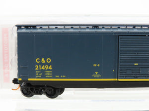 N Scale Micro-Trains MTL 03100076 C&O The Chessie Route 50' Boxcar #21494