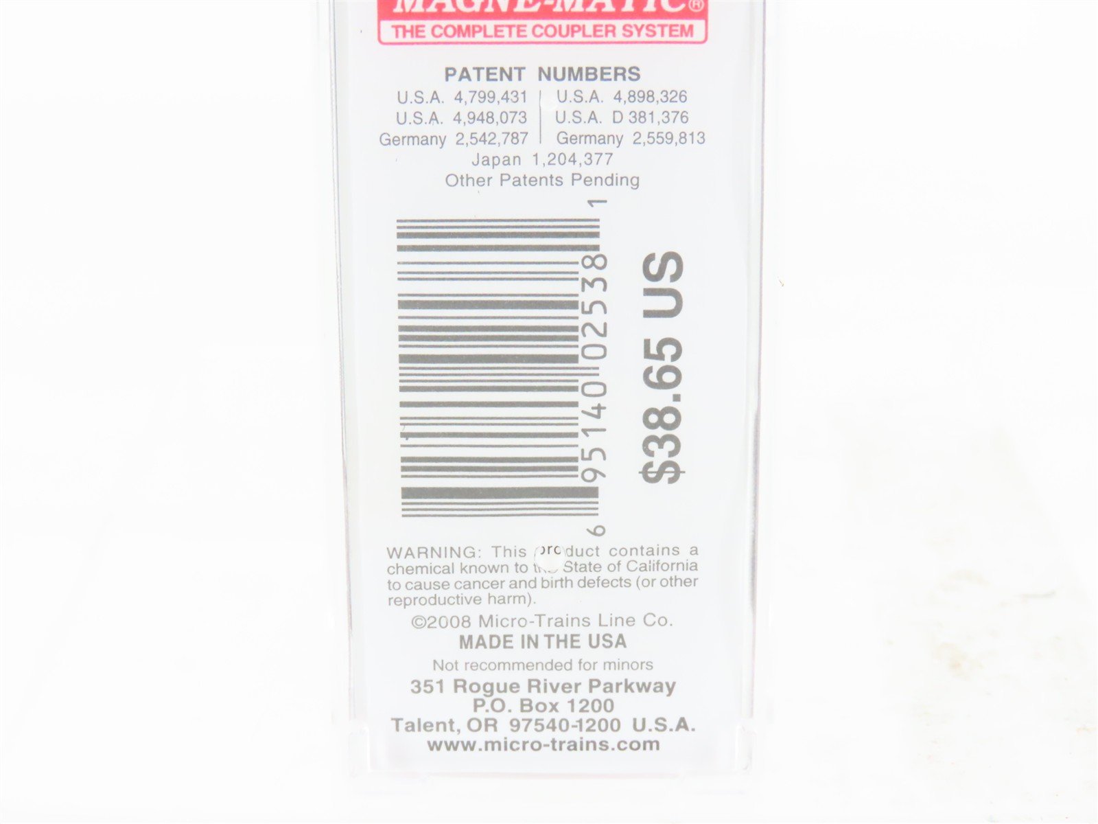 N Scale Micro-Trains MTL 03100076 C&O The Chessie Route 50' Boxcar #21494