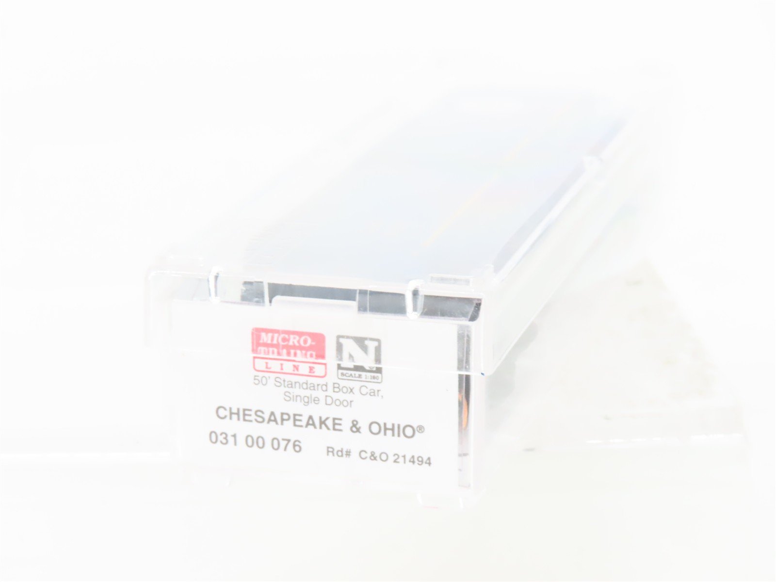 N Scale Micro-Trains MTL 03100076 C&O The Chessie Route 50' Boxcar #21494