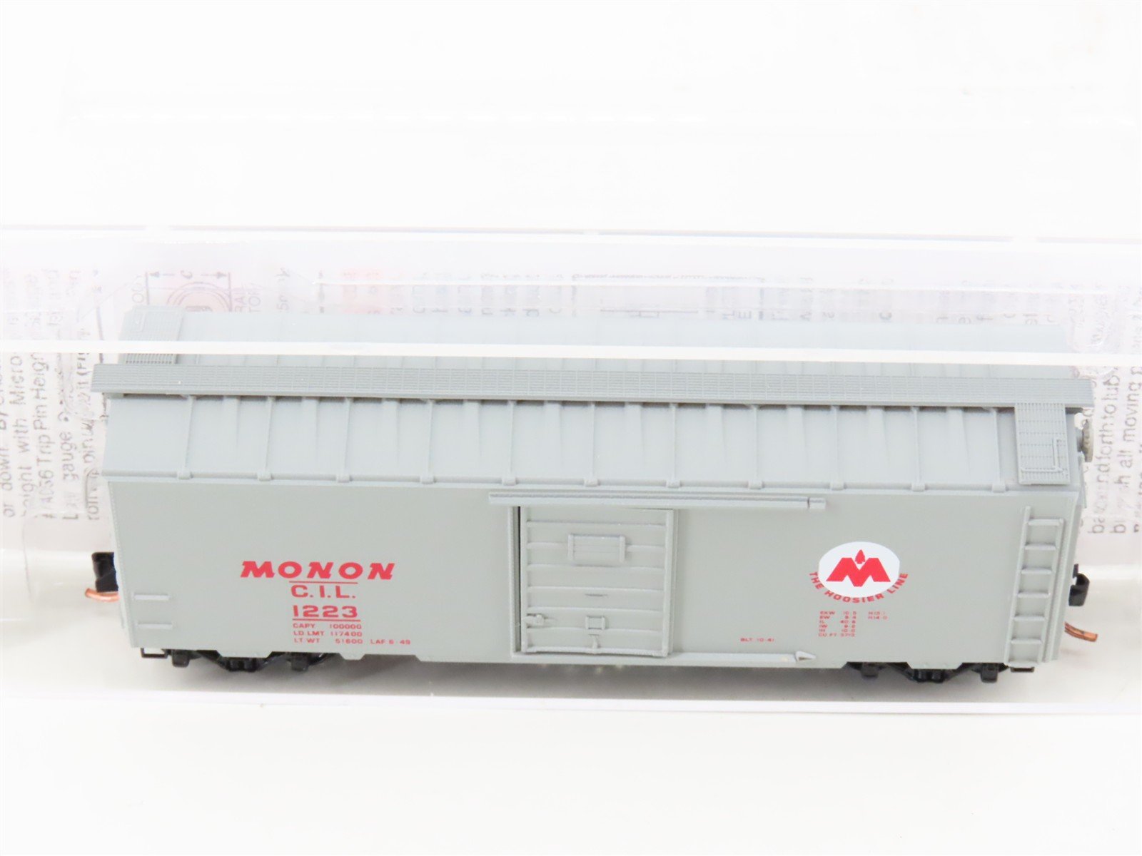 N Micro-Trains MTL 20576 CIL Monon 
