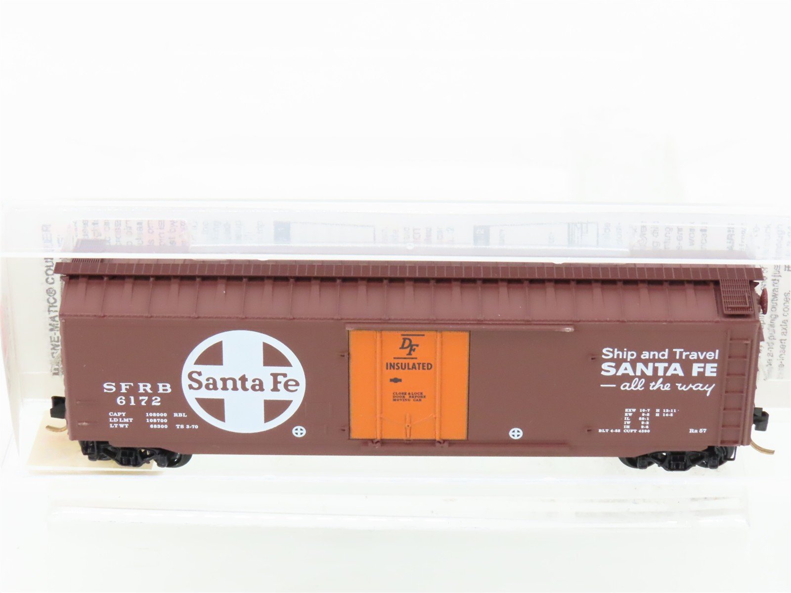 N Micro-Trains MTL 32050/3 ATSF Santa Fe 