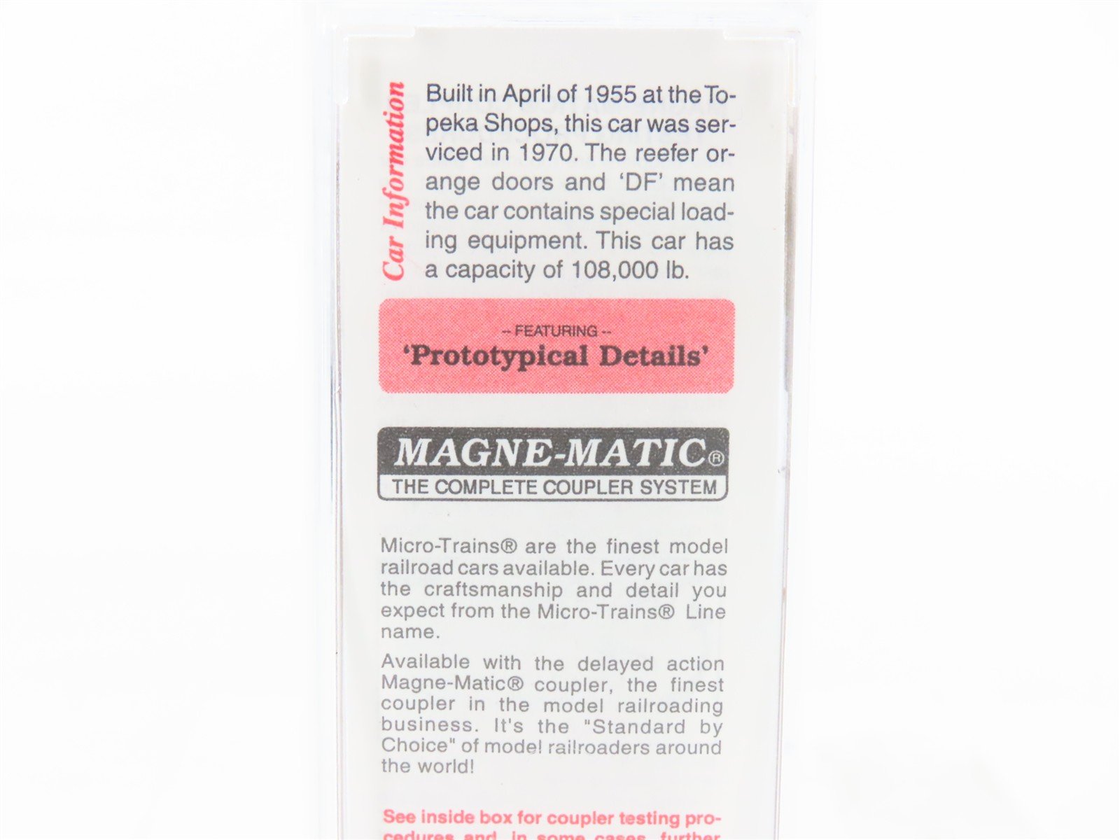 N Micro-Trains MTL 32050/3 ATSF Santa Fe 