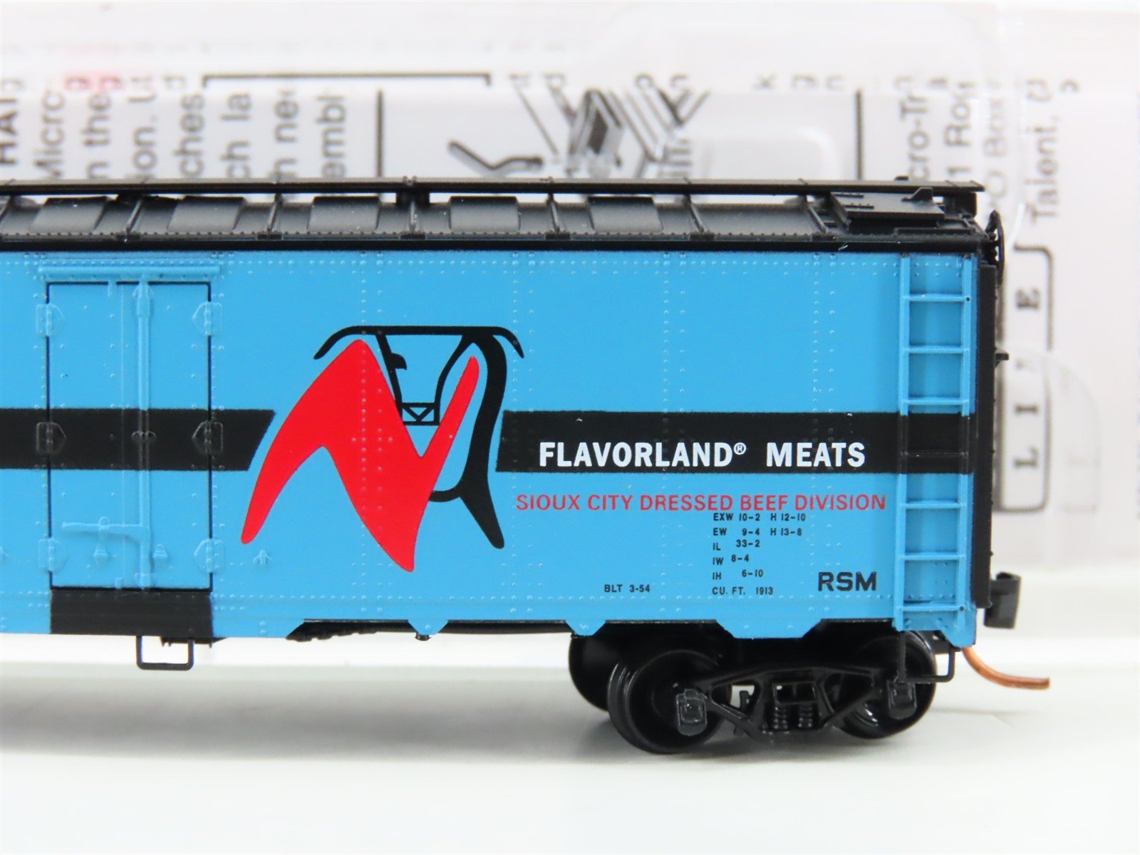 N Micro-Trains MTL 05900140 URTX Needham Packing 40' Steel Ice Reefer #60507