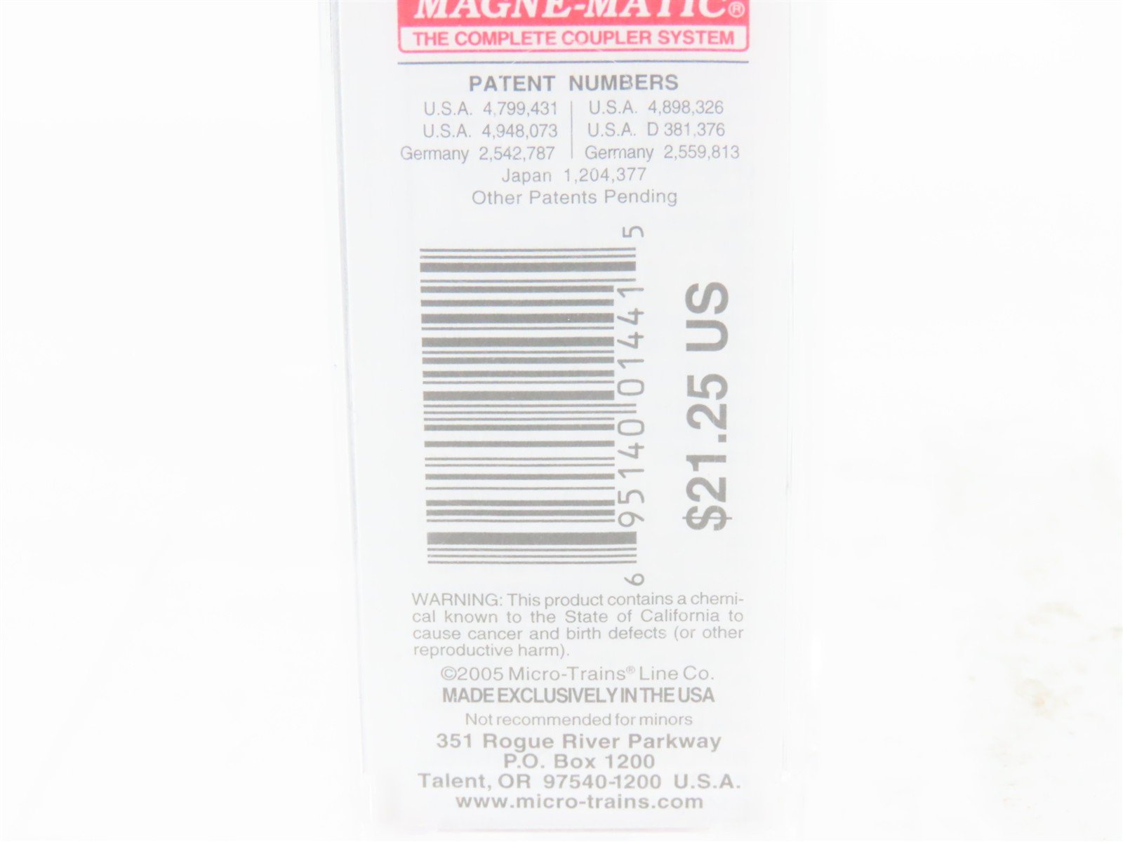 N Micro-Trains MTL 05900140 URTX Needham Packing 40' Steel Ice Reefer #60507