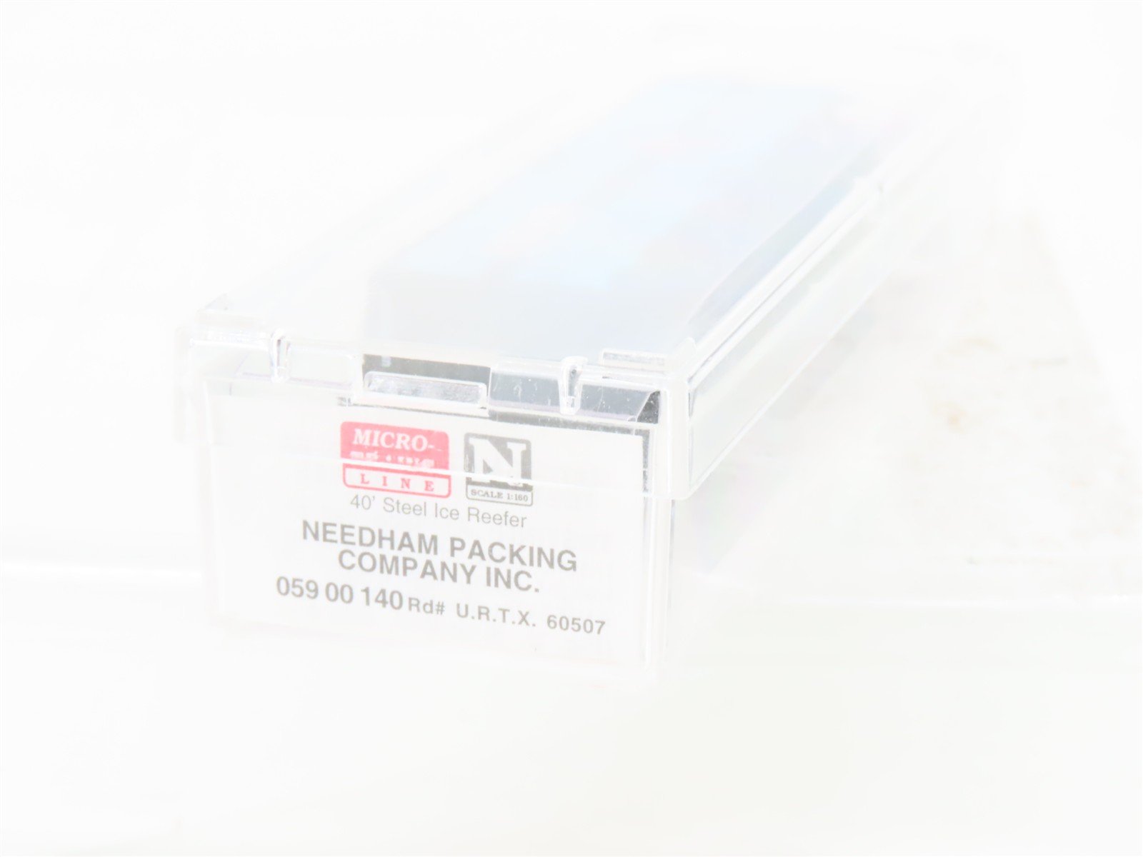 N Micro-Trains MTL 05900140 URTX Needham Packing 40' Steel Ice Reefer #60507