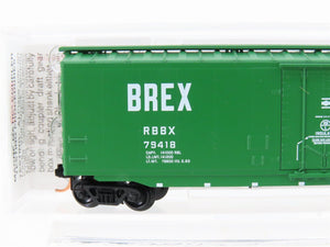 N Micro-Trains MTL 32090 RBBX Burlington Reefer Express 50' Boxcar #79418