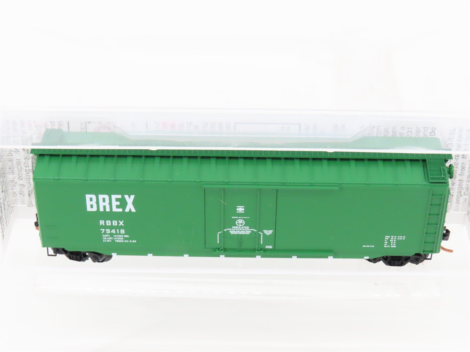 N Micro-Trains MTL 32090 RBBX Burlington Reefer Express 50' Boxcar #79418