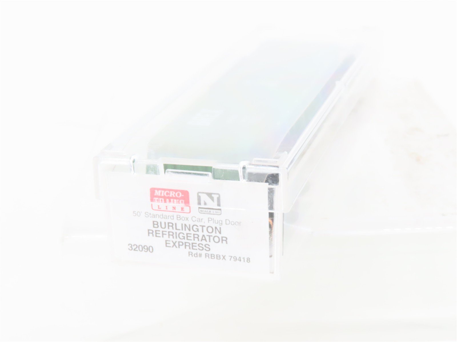 N Micro-Trains MTL 32090 RBBX Burlington Reefer Express 50' Boxcar #79418