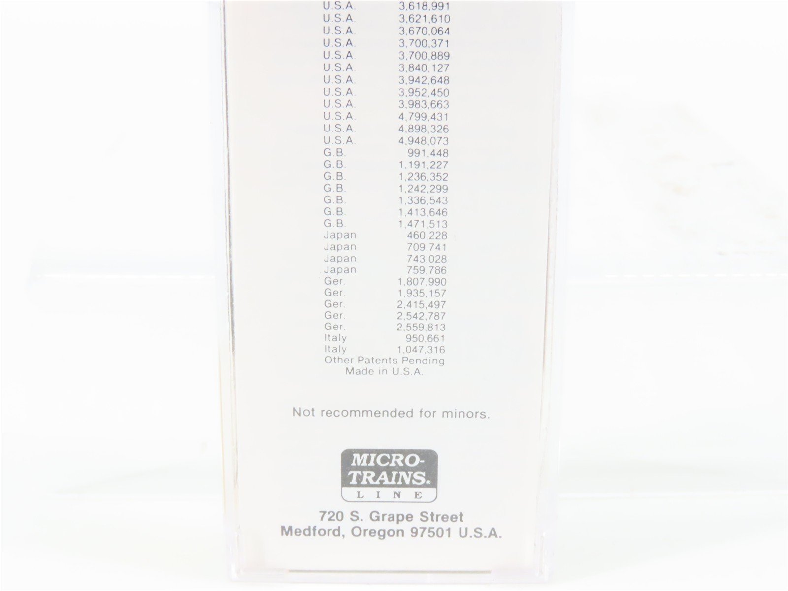 N Micro-Trains MTL 49370 CX Burlington Route /C&S 40' Woodside Reefer #50050