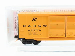 N Scale Micro-Trains MTL 03700070 DRGW Rio Grande 50' Standard Boxcar #63770