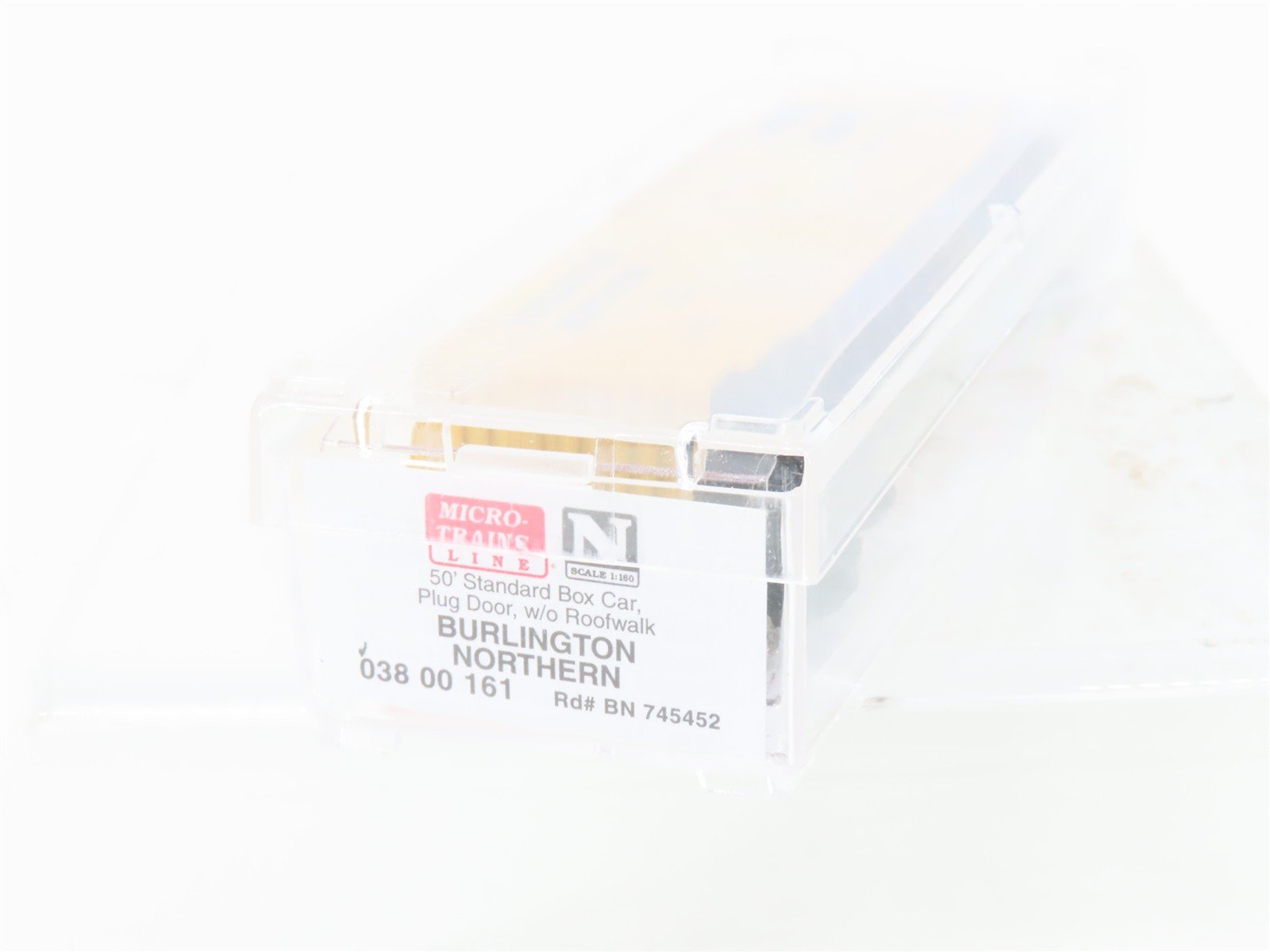 N Micro-Trains MTL 03800161 BN Burlington Northern 50' Standard Boxcar #745452