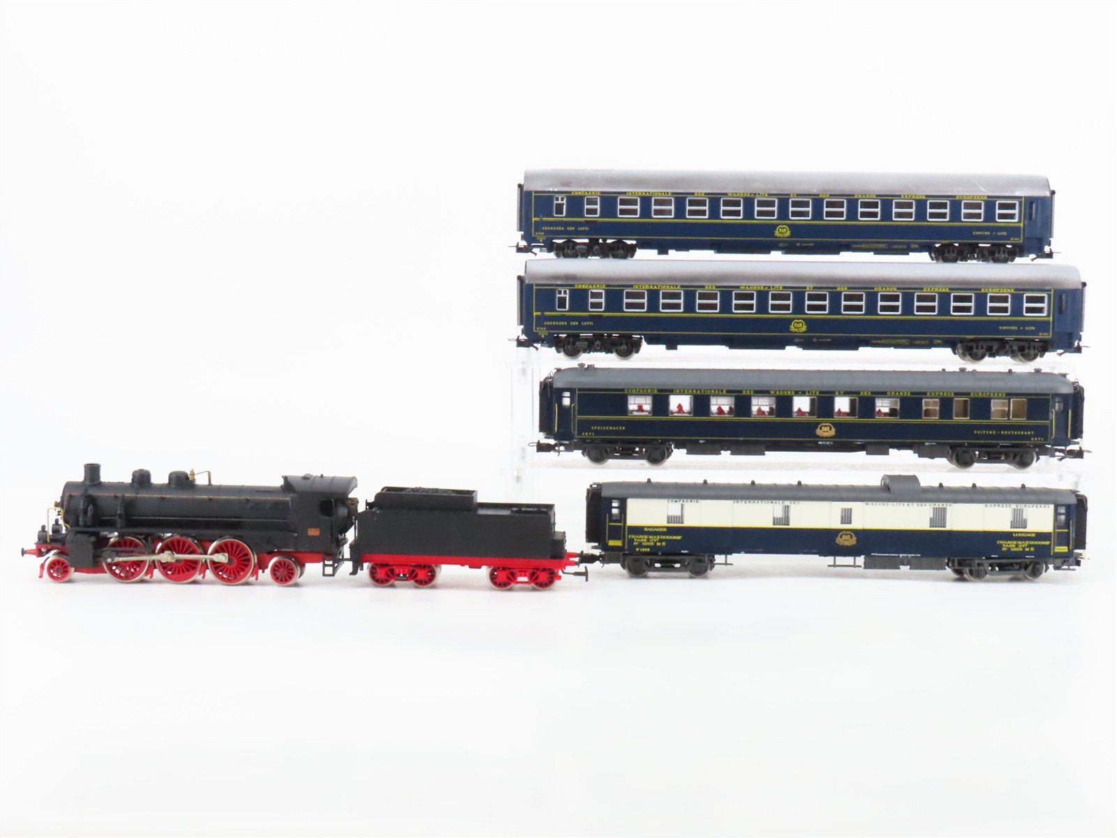 HO Scale Rivarossi 149 Simplon Orient Express Steam Passenger Set
