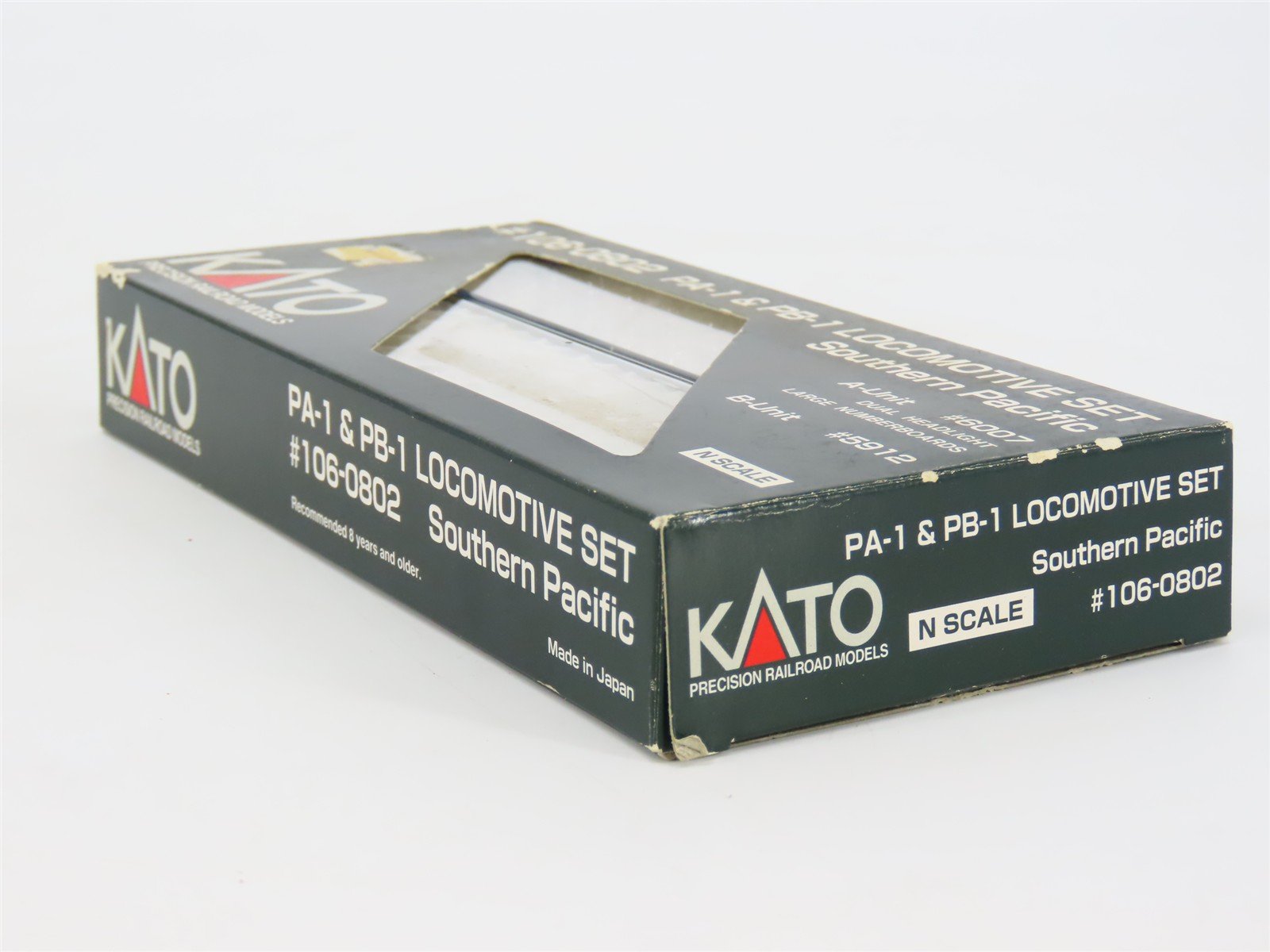 N Scale KATO 106-0802 SP Southern Pacific Daylight PA-1/PB-1 Diesel Loco Set