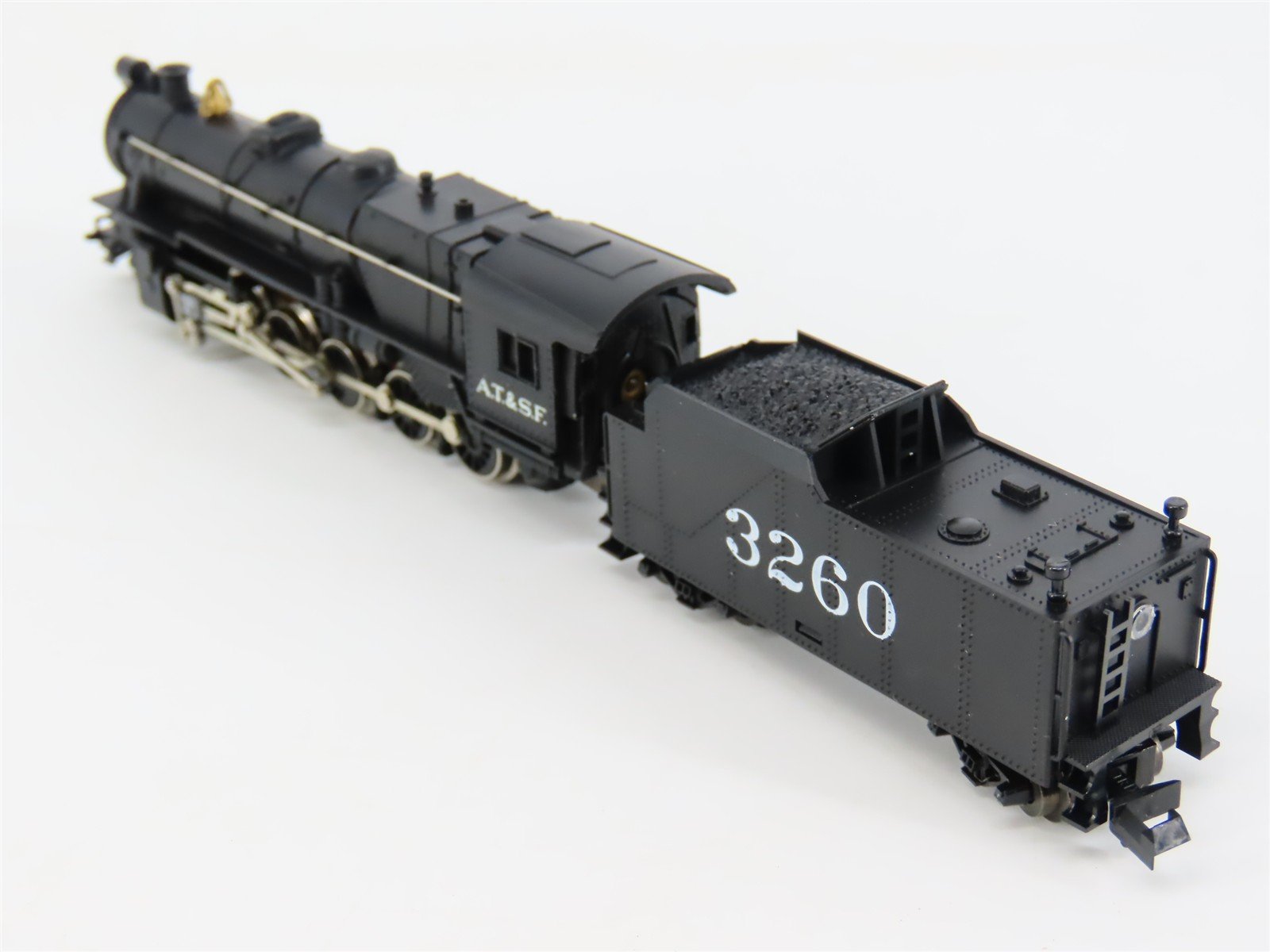 N Scale Minitrix 2073 ATSF Santa Fe 2-10-0 Steam Locomotive #3260