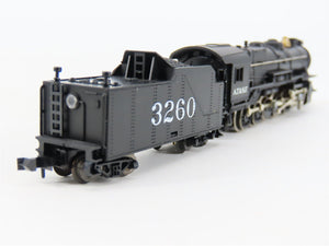 N Scale Minitrix 2073 ATSF Santa Fe 2-10-0 Steam Locomotive #3260