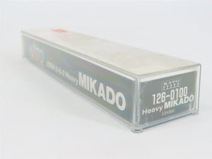 N Scale KATO 126-0100 Unlettered 2-8-2 Heavy Mikado Steam Locomotive