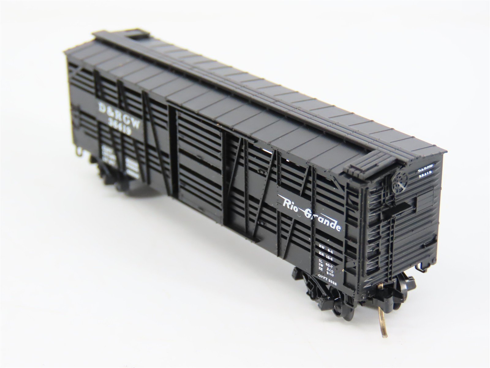 N Scale Micro-Trains MTL 35090 DRGW Rio Grande 40' Despatch Stock Car #36419