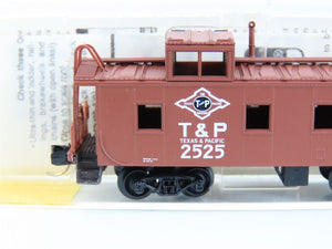 N Scale Micro-Trains MTL 100010 T&P Texas & Pacific 36' Steel Caboose #2525