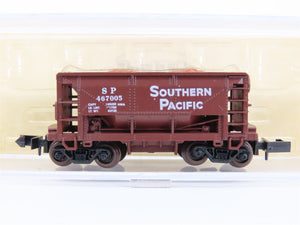 N Scale Atlas 3218 SP Southern Pacific 70-Ton Ore Hopper Car #467005 w/Ore Load