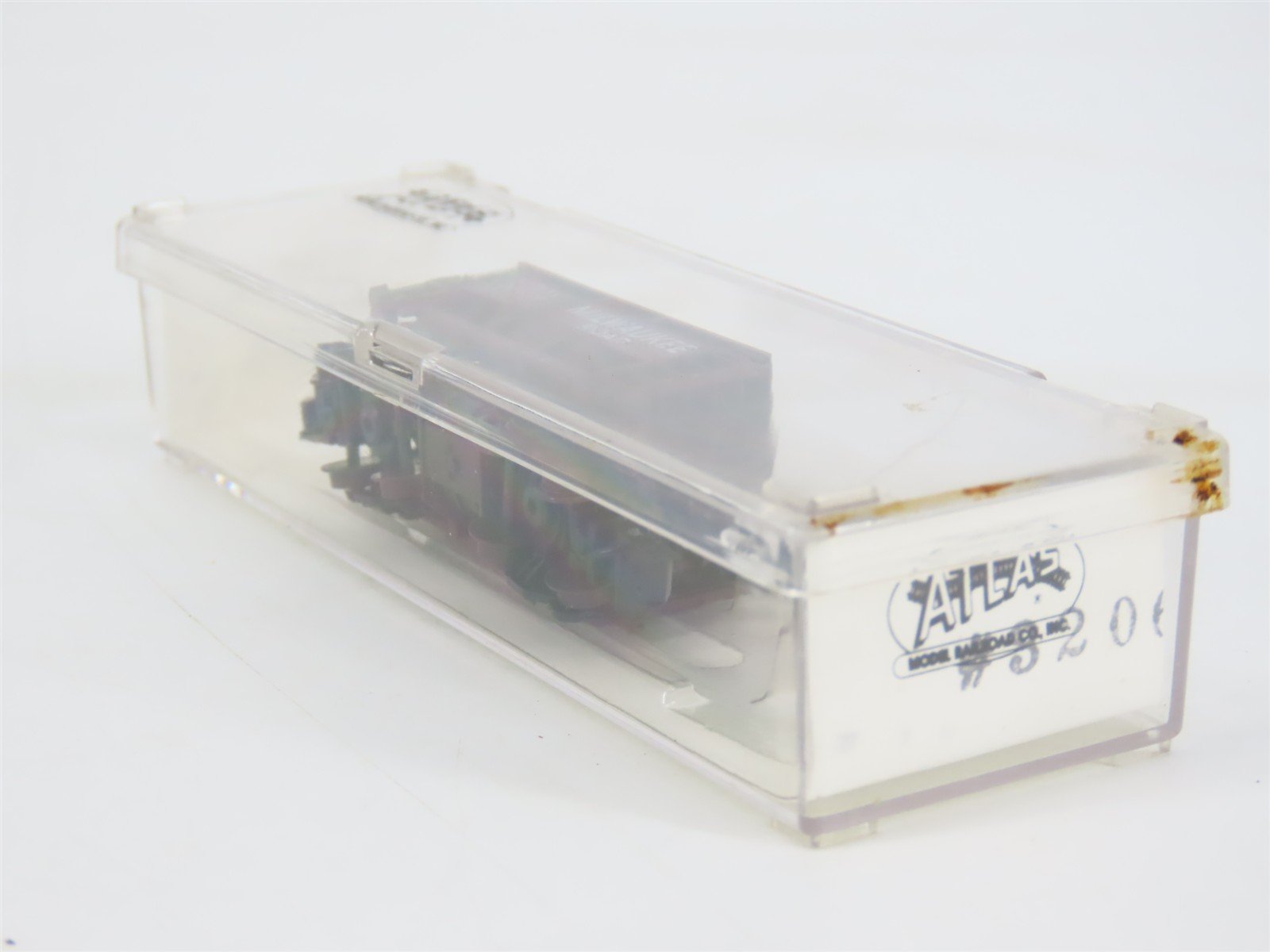 N Scale Atlas 3206 MILW Milwaukee Road 70-Ton Ore Hopper Car #76459 w/Ore Load