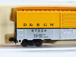 N Scale Atlas 34321 DRGW Rio Grande 40' Boxcar #67528
