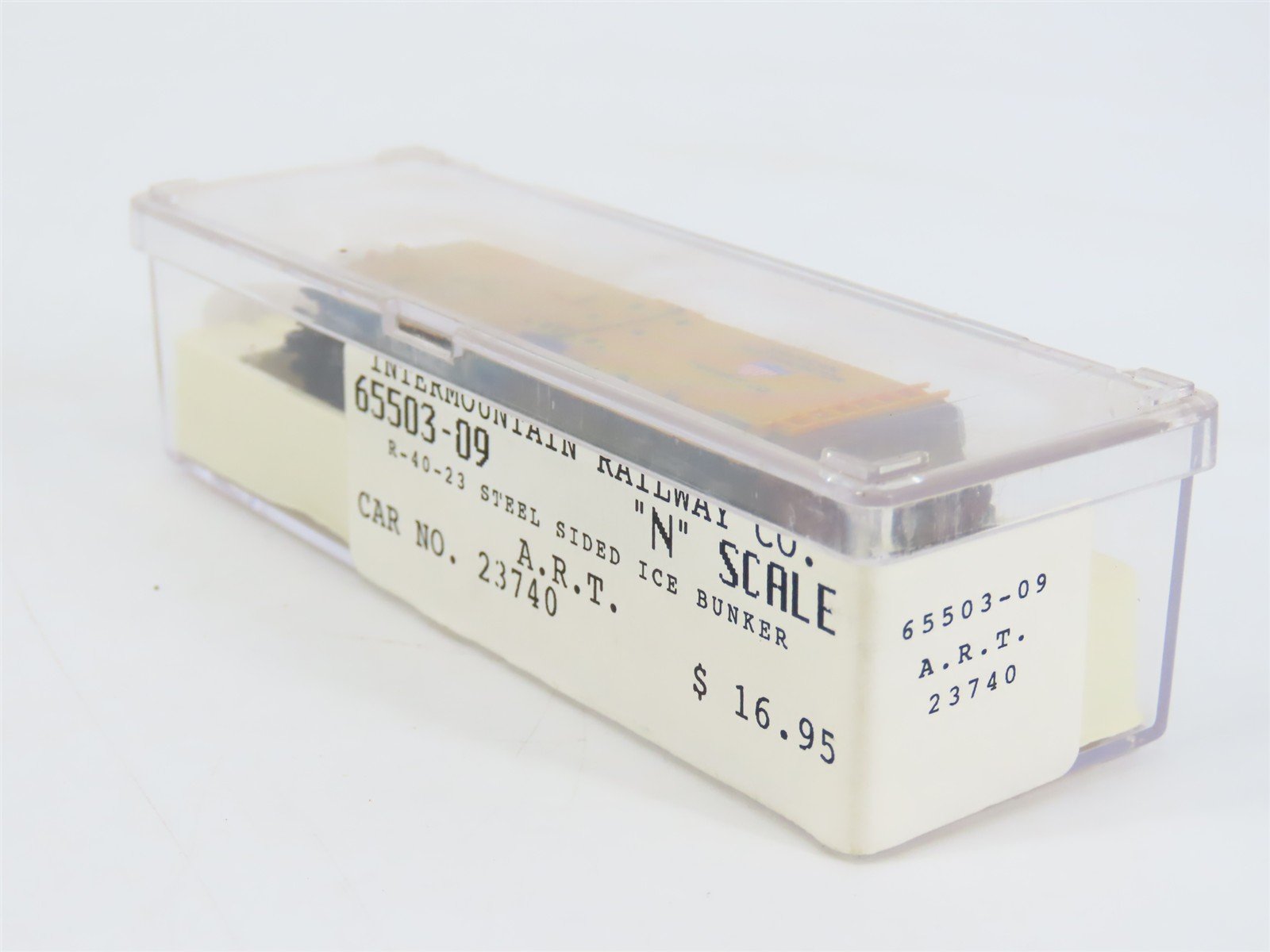 N Scale Intermountain 23740 ART American Reefer Co. Steel Side Ice Reefer #23740