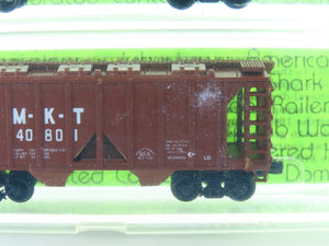 N Deluxe 7150 MKT Missouri Kansas Texas 2-Bay Covered Hopper Car 3-Pack SEALED