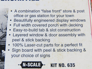 N 1/160 Scale American Model Builders 635 Ellington Mercantile Building Kit