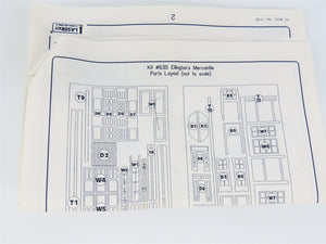 N 1/160 Scale American Model Builders 635 Ellington Mercantile Building Kit