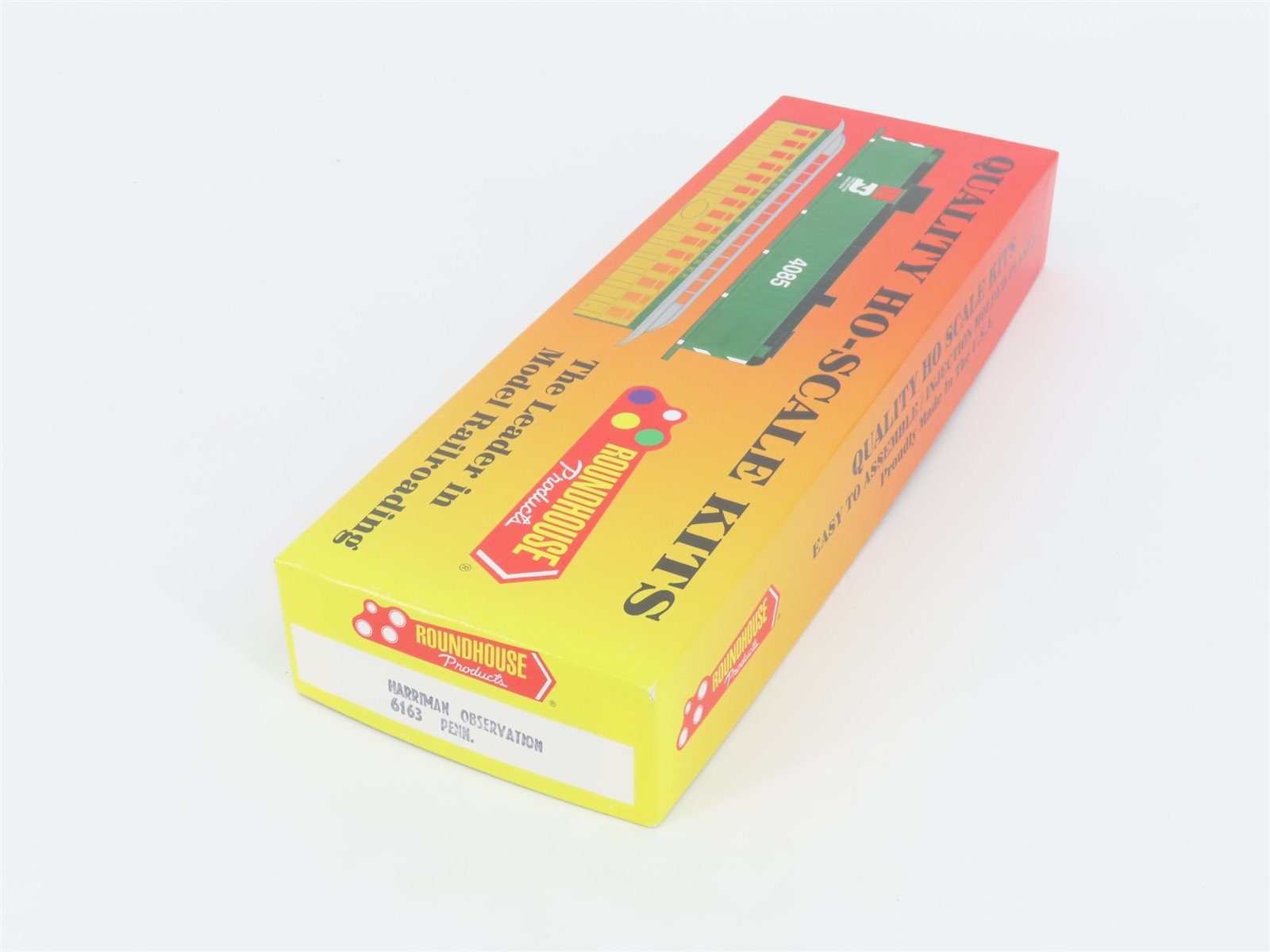 HO Roundhouse Kit 6163 PRR Pennsylvania Harriman Observation Passenger #7142