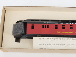 HO Roundhouse Kit 5196 Gore & Daphetid RR RPO/Baggage Passenger Car 