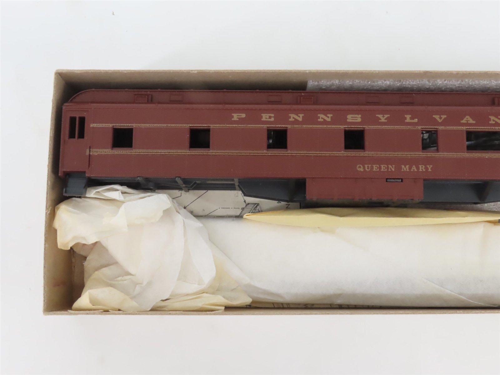 HO Scale Bev-Bel Athearn Kit PRR Pennsylvania Observation Passenger 