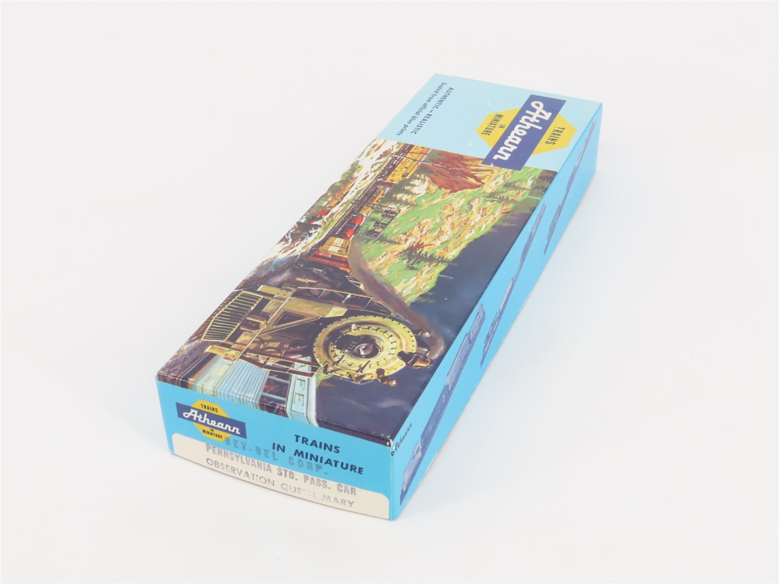 HO Scale Bev-Bel Athearn Kit PRR Pennsylvania Observation Passenger 