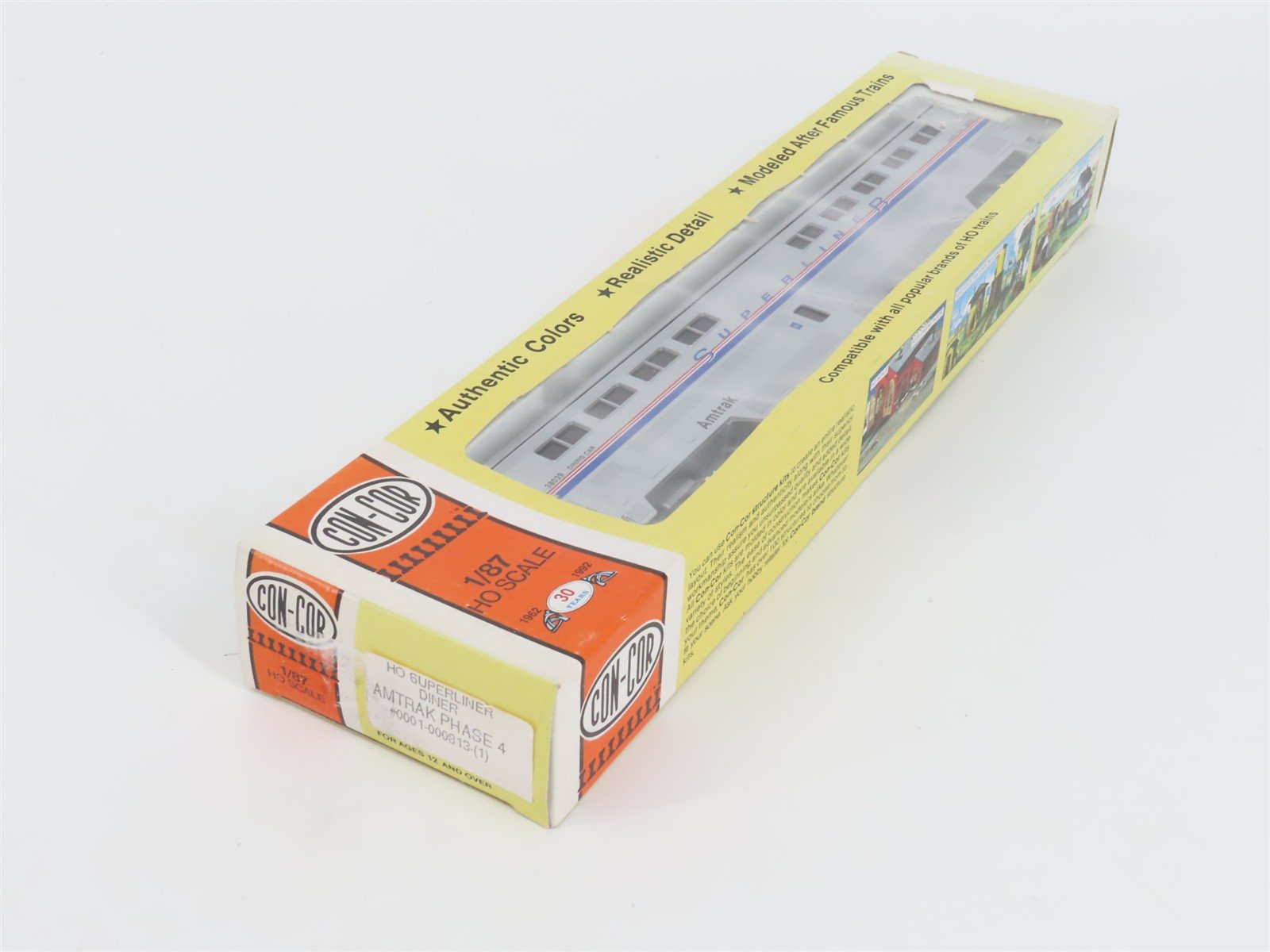 HO Con-Cor Kit 0001-000813(1) AMTK Amtrak Ph 4 Superliner Diner Passenger #38039