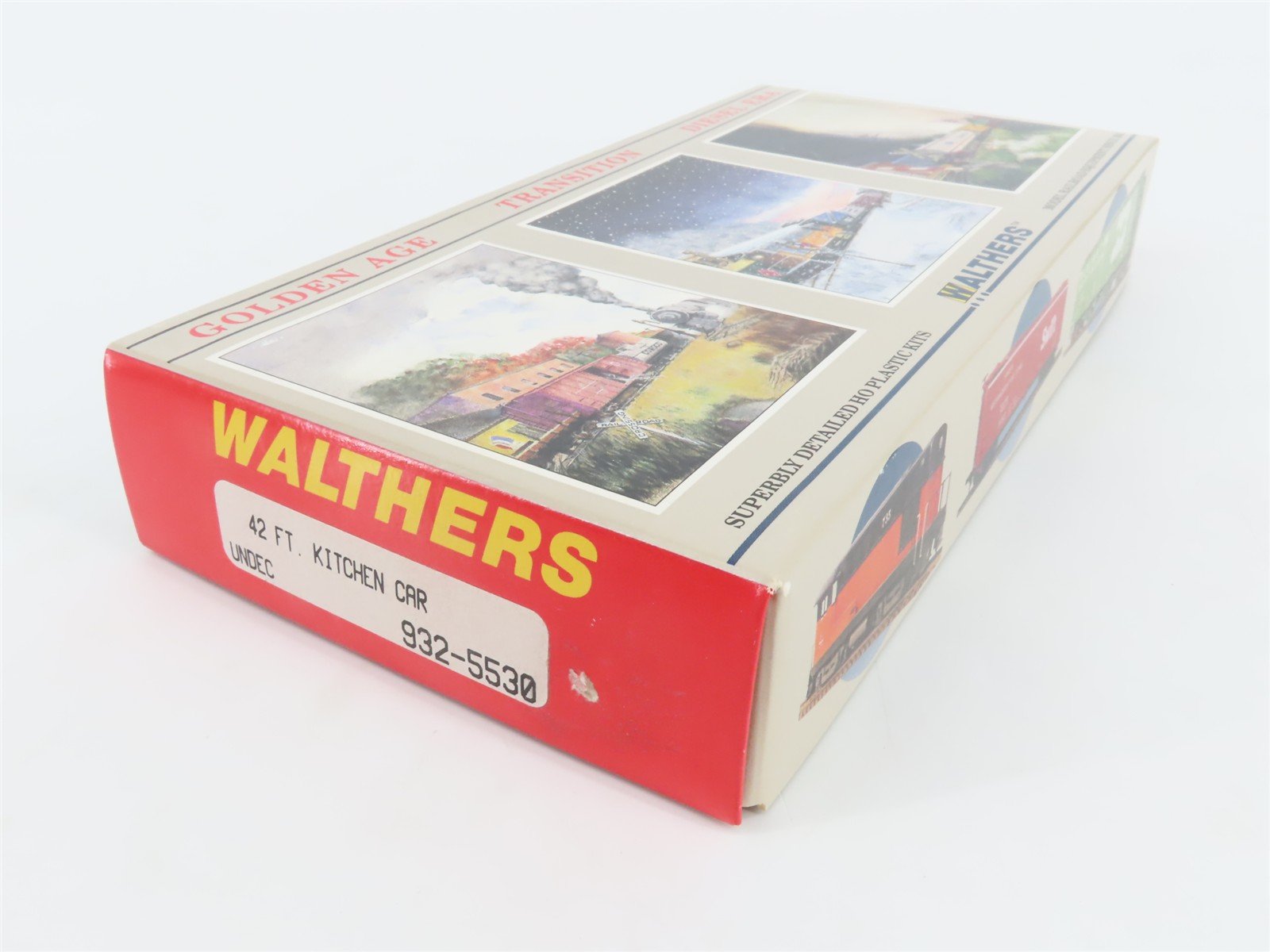 HO Scale Walthers Kit 932-5530 Undecorated 42' MofW Kitchen Car - Sealed