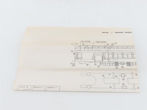 HO La Belle Craftsman Kit #HO-86 Undecorated Combine Gas Rail Car - Unpowered