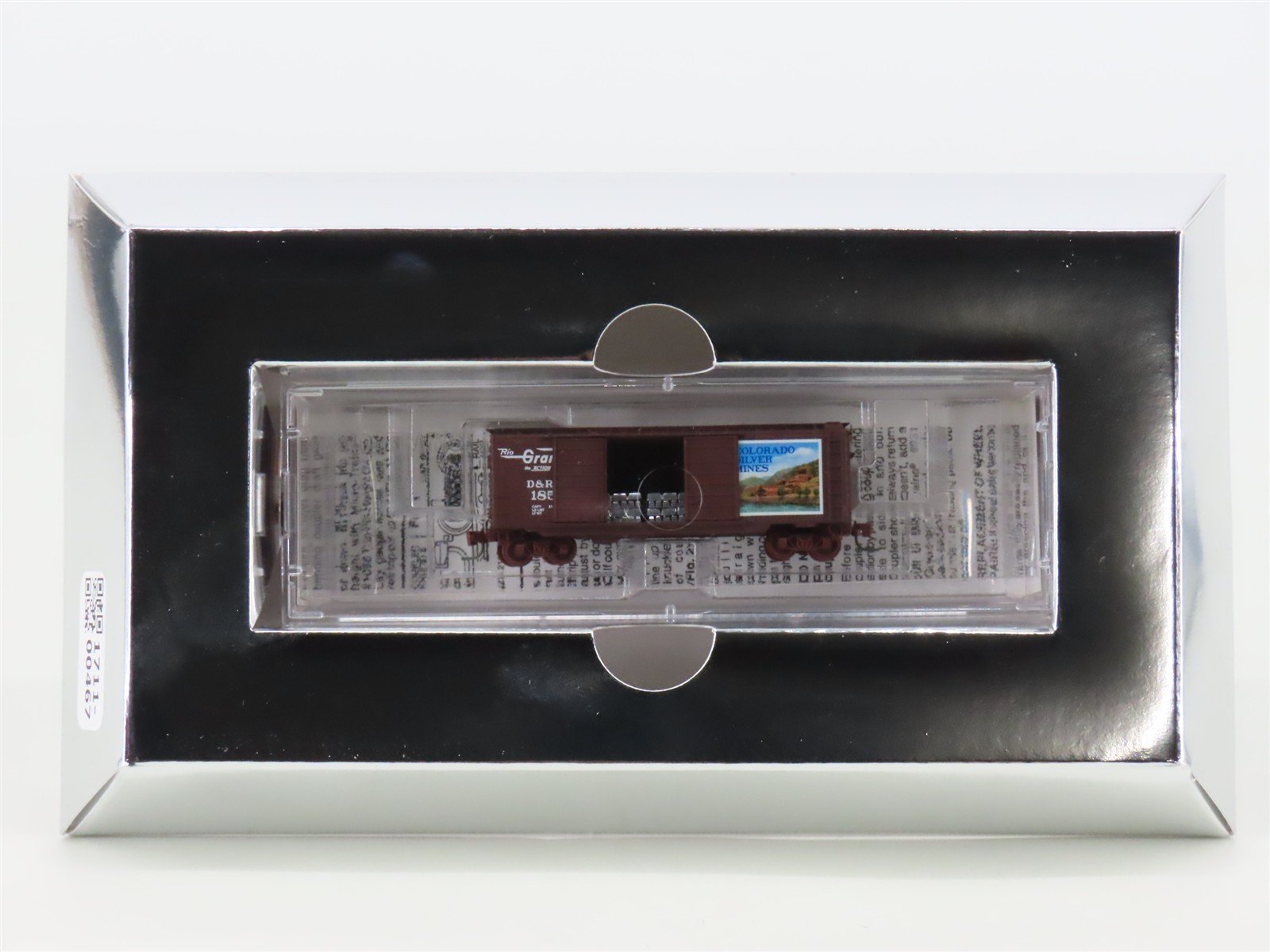 Z Micro-Trains MTL NSC Z06-01 D&RGW Rio Grande Colorado Silver Mines Boxcar 1856