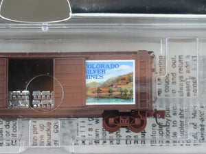 Z Micro-Trains MTL NSC Z06-01 D&RGW Rio Grande Colorado Silver Mines Boxcar 1856