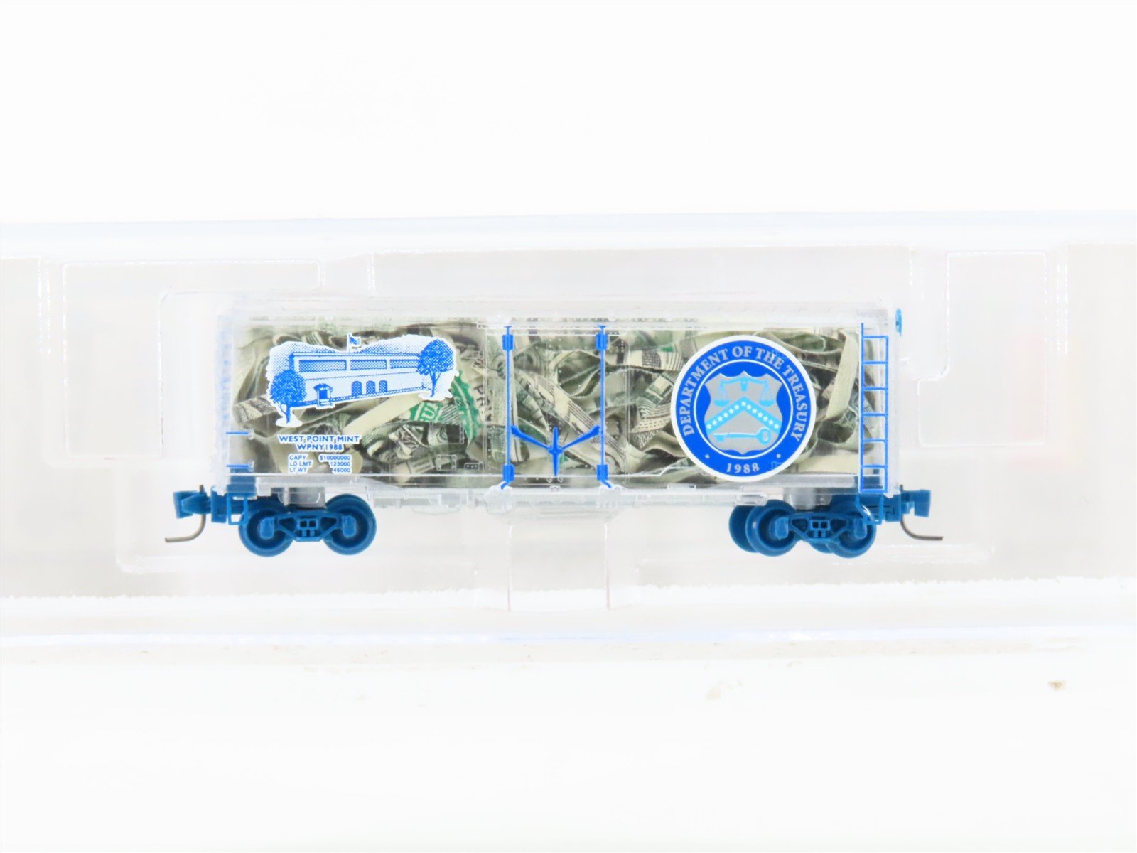 Z Scale Micro-Trains NSC MTL Z07-13 WPNY West Point Mint Treasury Box Car #1988