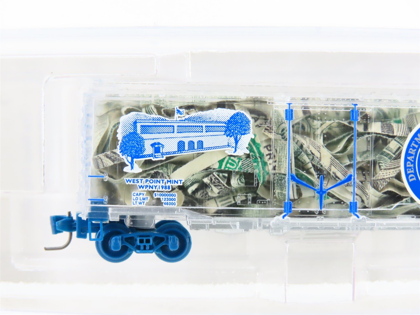 Z Scale Micro-Trains NSC MTL Z07-13 WPNY West Point Mint Treasury Box Car #1988