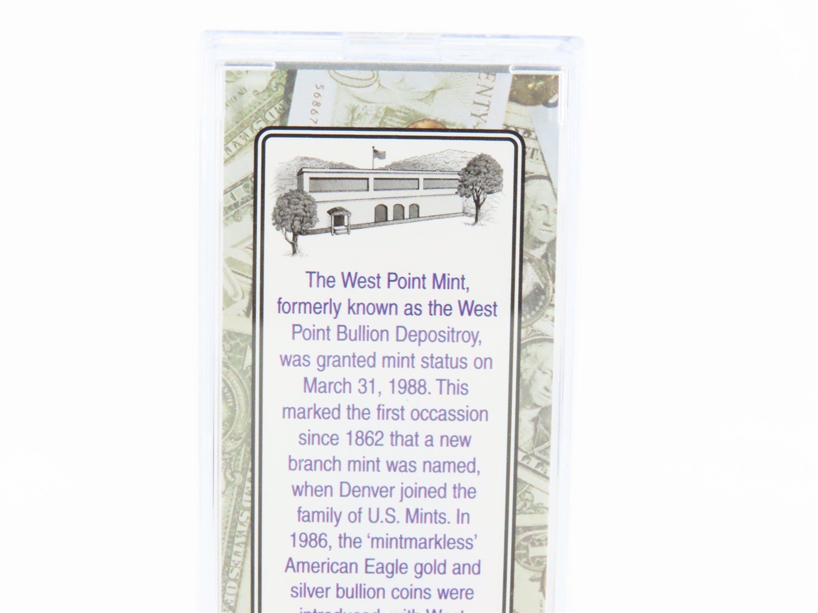 Z Scale Micro-Trains NSC MTL Z07-13 WPNY West Point Mint Treasury Box Car #1988