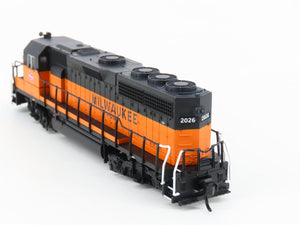 N Scale Atlas 48538 MILW Milwaukee Road GP40 Diesel Locomotive #2026