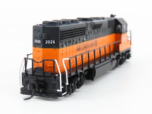 N Scale Atlas 48538 MILW Milwaukee Road GP40 Diesel Locomotive #2026