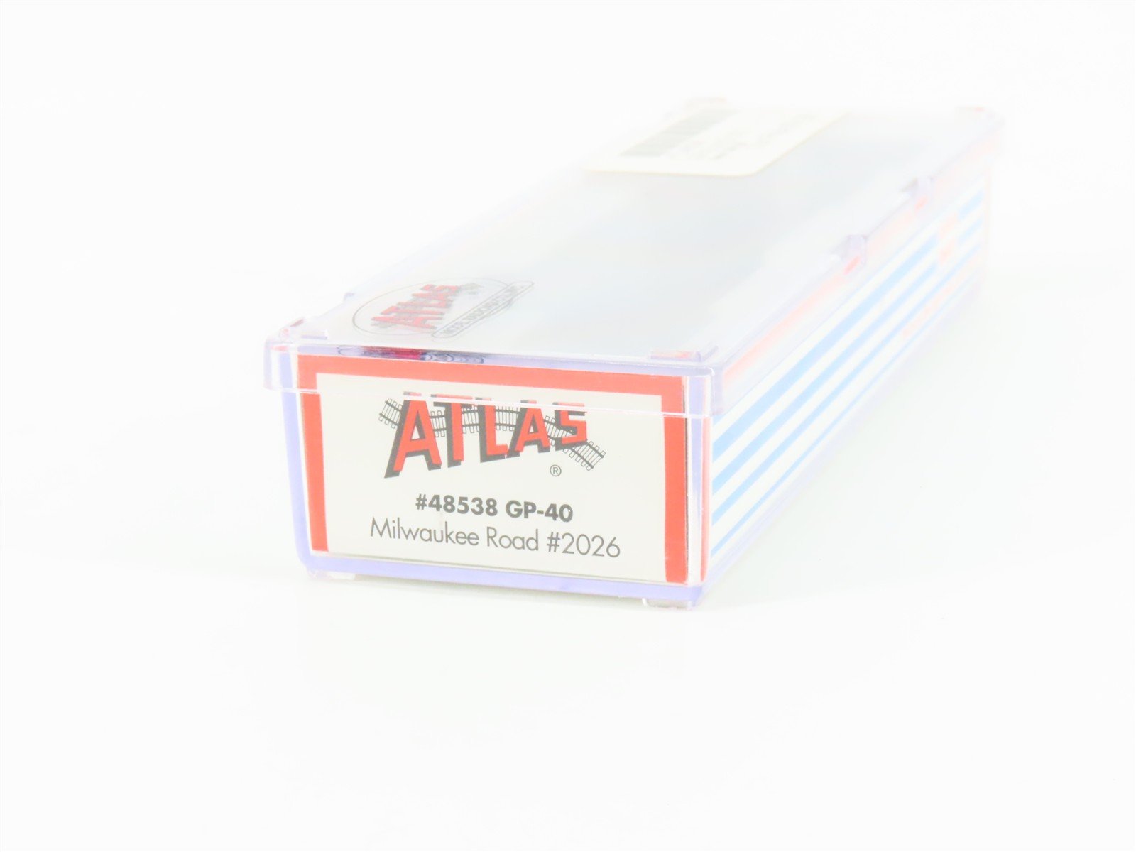 N Scale Atlas 48538 MILW Milwaukee Road GP40 Diesel Locomotive #2026