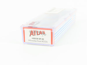 N Scale Atlas 48538 MILW Milwaukee Road GP40 Diesel Locomotive #2026