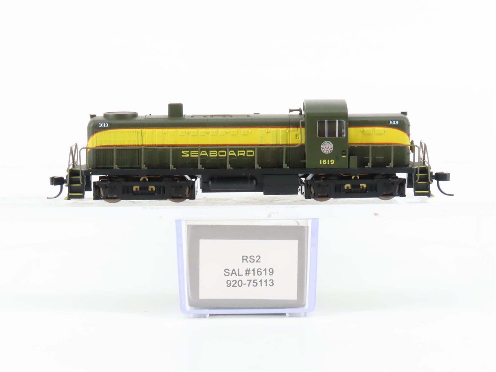 N Scale Walthers/Life-Like 920-75113 SAL Seaboard Air Line RS2 Diesel Loco #1619