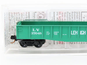 N Scale Micro-Trains MTL 46380 LV Lehigh Valley 50' Gondola Car #37048