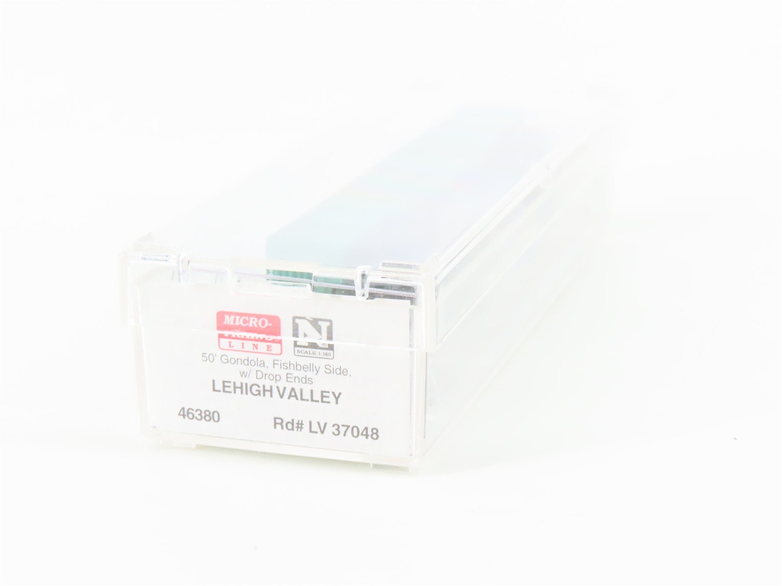N Scale Micro-Trains MTL 46380 LV Lehigh Valley 50' Gondola Car #37048